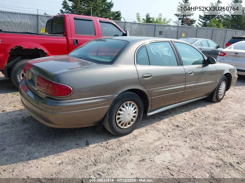 2003 Buick Lesabre Custom VIN: 1G4HP52KX3U260764 Lot: 39832614