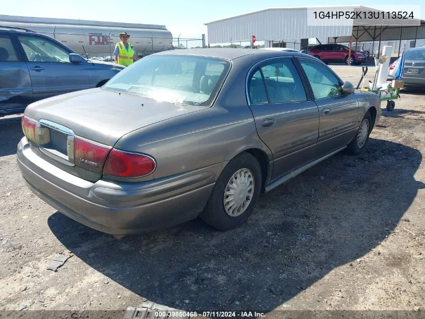 1G4HP52K13U113524 2003 Buick Lesabre Custom