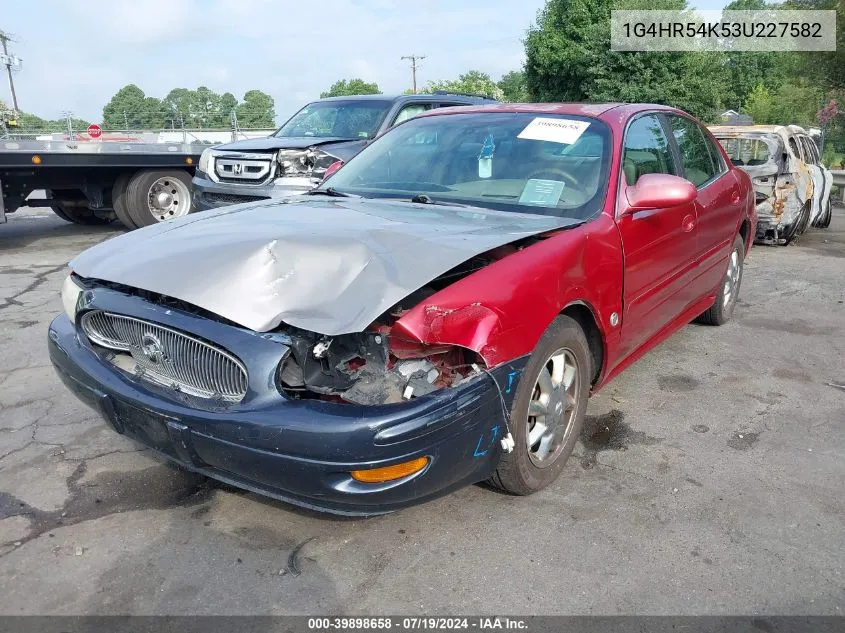 2003 Buick Lesabre Limited VIN: 1G4HR54K53U227582 Lot: 39898658