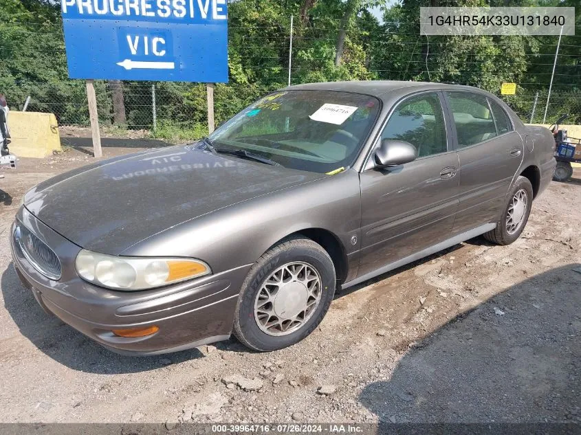 2003 Buick Lesabre Limited VIN: 1G4HR54K33U131840 Lot: 39964716