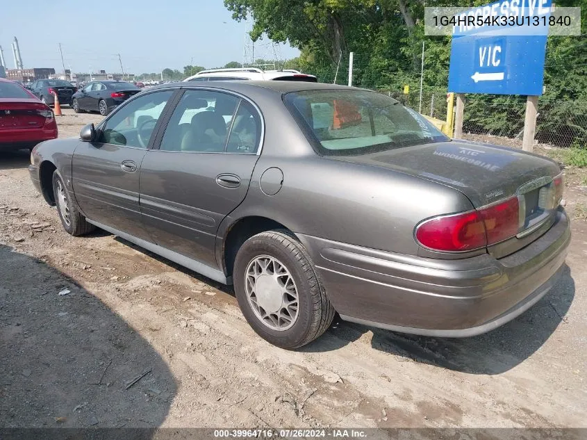 2003 Buick Lesabre Limited VIN: 1G4HR54K33U131840 Lot: 39964716