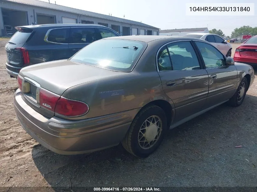 2003 Buick Lesabre Limited VIN: 1G4HR54K33U131840 Lot: 39964716