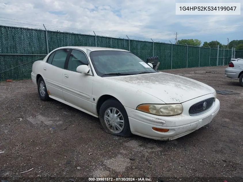 2003 Buick Lesabre Custom VIN: 1G4HP52K534199047 Lot: 39981572