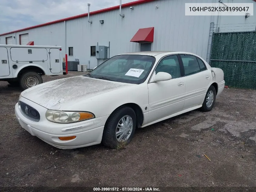 2003 Buick Lesabre Custom VIN: 1G4HP52K534199047 Lot: 39981572