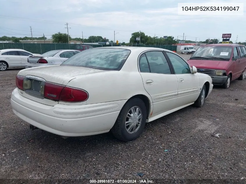 2003 Buick Lesabre Custom VIN: 1G4HP52K534199047 Lot: 39981572