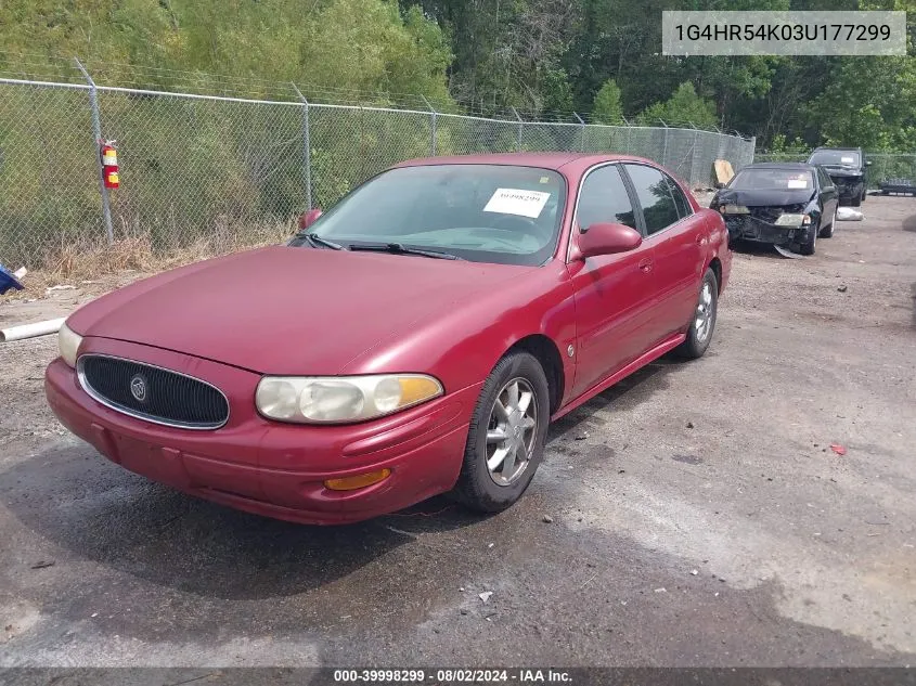 2003 Buick Lesabre Limited VIN: 1G4HR54K03U177299 Lot: 39998299