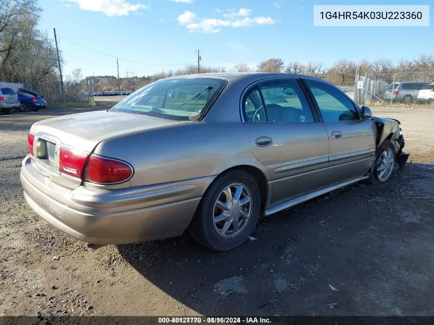 1G4HR54K03U223360 2003 Buick Lesabre Limited