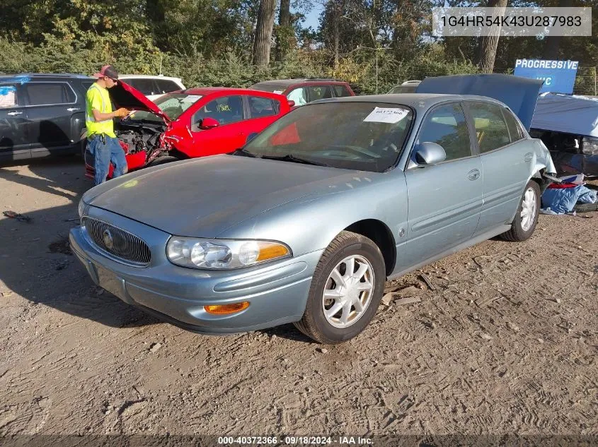 2003 Buick Lesabre Limited VIN: 1G4HR54K43U287983 Lot: 40372366