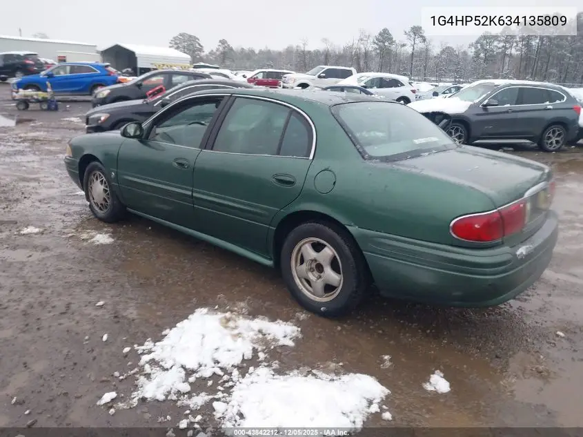 1G4HP52K634135809 2003 Buick Lesabre Custom