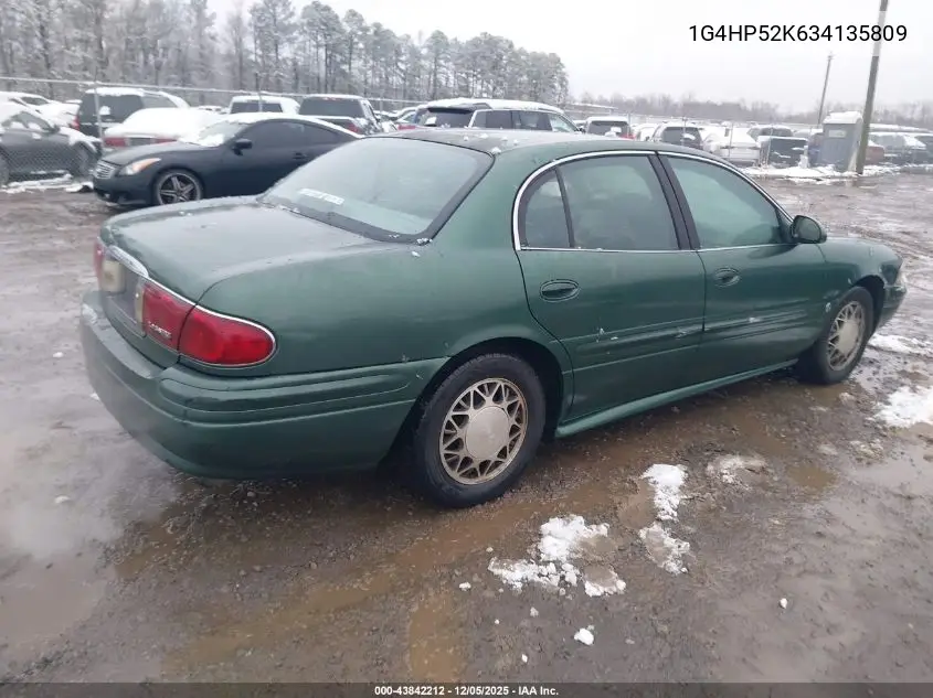 1G4HP52K634135809 2003 Buick Lesabre Custom