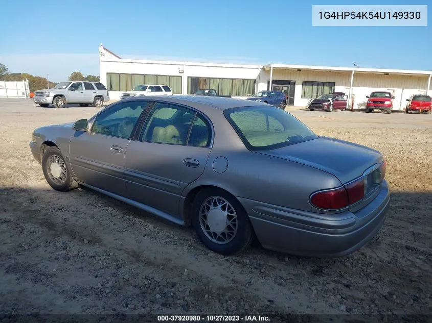 2004 Buick Lesabre Custom VIN: 1G4HP54K54U149330 Lot: 37920980