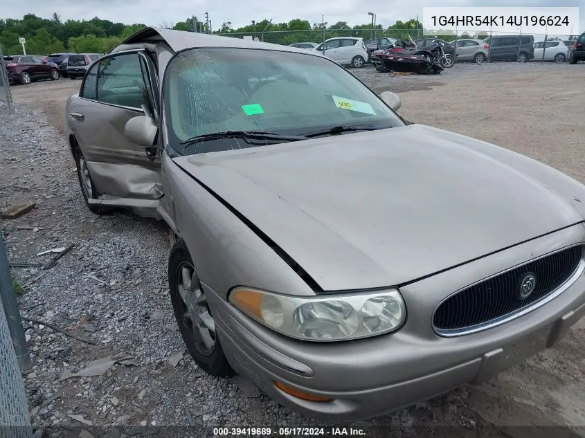 2004 Buick Lesabre Limited VIN: 1G4HR54K14U196624 Lot: 39419689