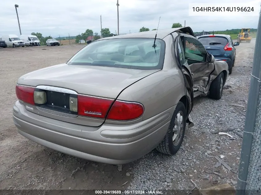 2004 Buick Lesabre Limited VIN: 1G4HR54K14U196624 Lot: 39419689