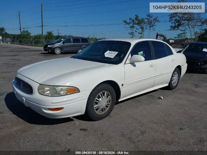 2004 Buick Lesabre Custom VIN: 1G4HP52K84U243205 Lot: 39430138