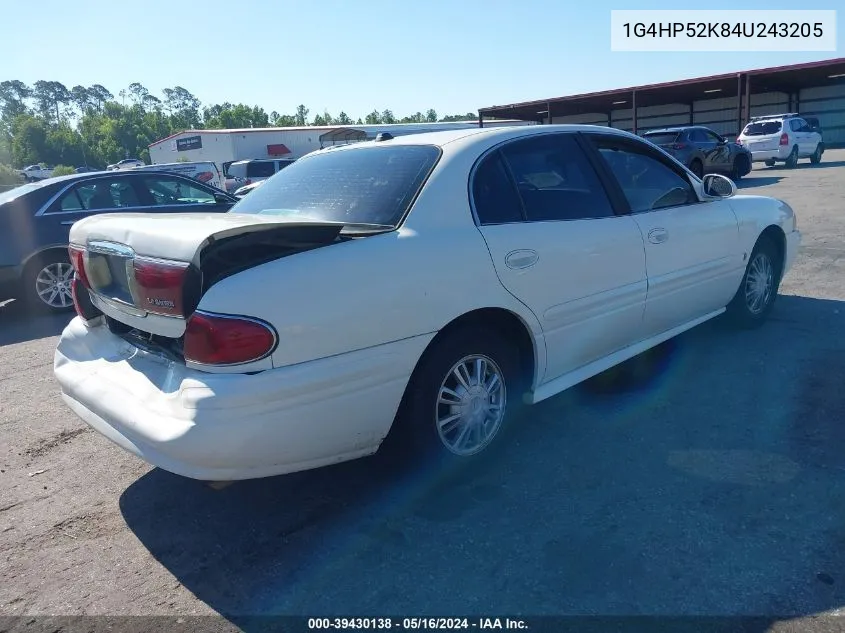 2004 Buick Lesabre Custom VIN: 1G4HP52K84U243205 Lot: 39430138