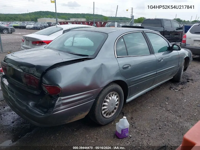 2004 Buick Lesabre Custom VIN: 1G4HP52K54U217841 Lot: 39444470