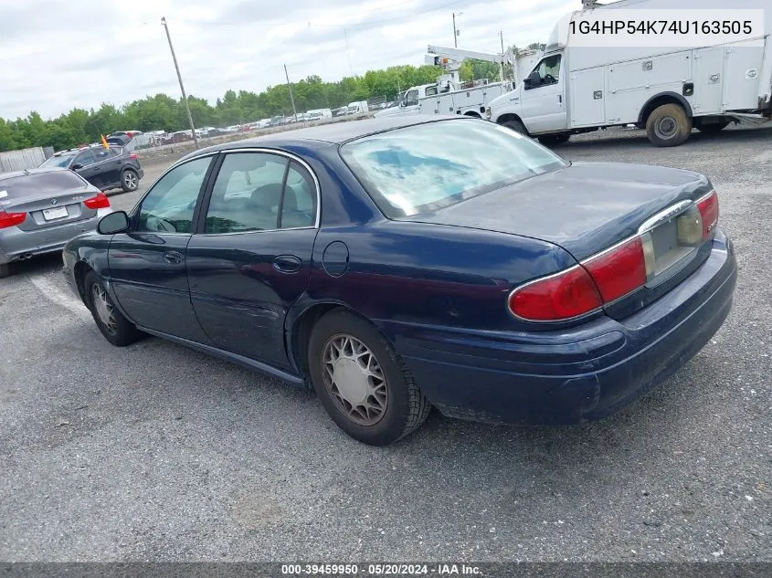 2004 Buick Lesabre Custom VIN: 1G4HP54K74U163505 Lot: 39459950