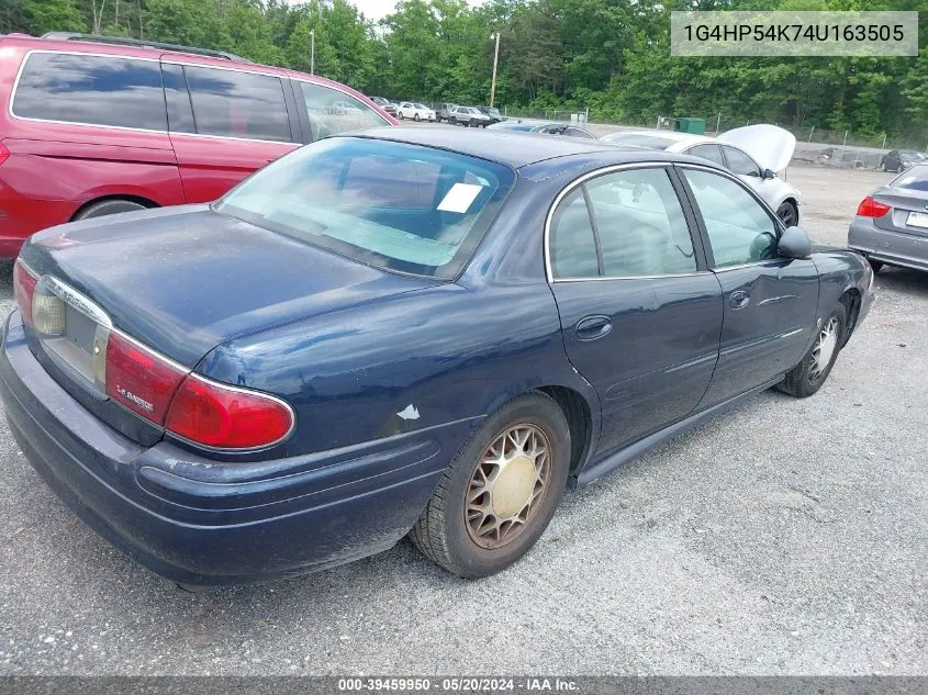 2004 Buick Lesabre Custom VIN: 1G4HP54K74U163505 Lot: 39459950