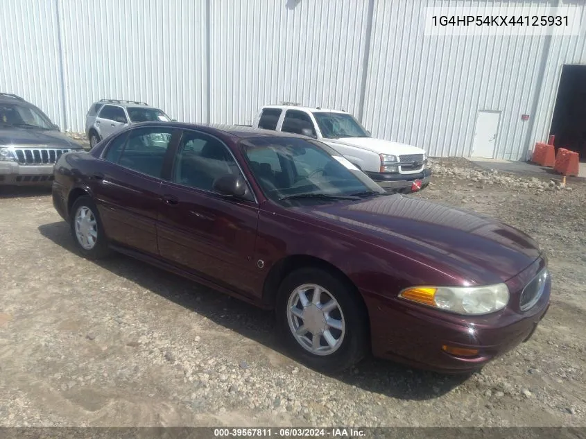 2004 Buick Lesabre Custom VIN: 1G4HP54KX44125931 Lot: 39567811