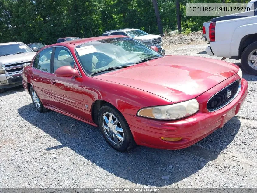 2004 Buick Lesabre Limited VIN: 1G4HR54K94U129270 Lot: 39570264