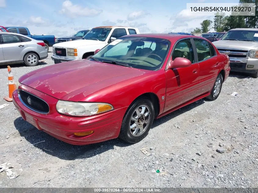 2004 Buick Lesabre Limited VIN: 1G4HR54K94U129270 Lot: 39570264