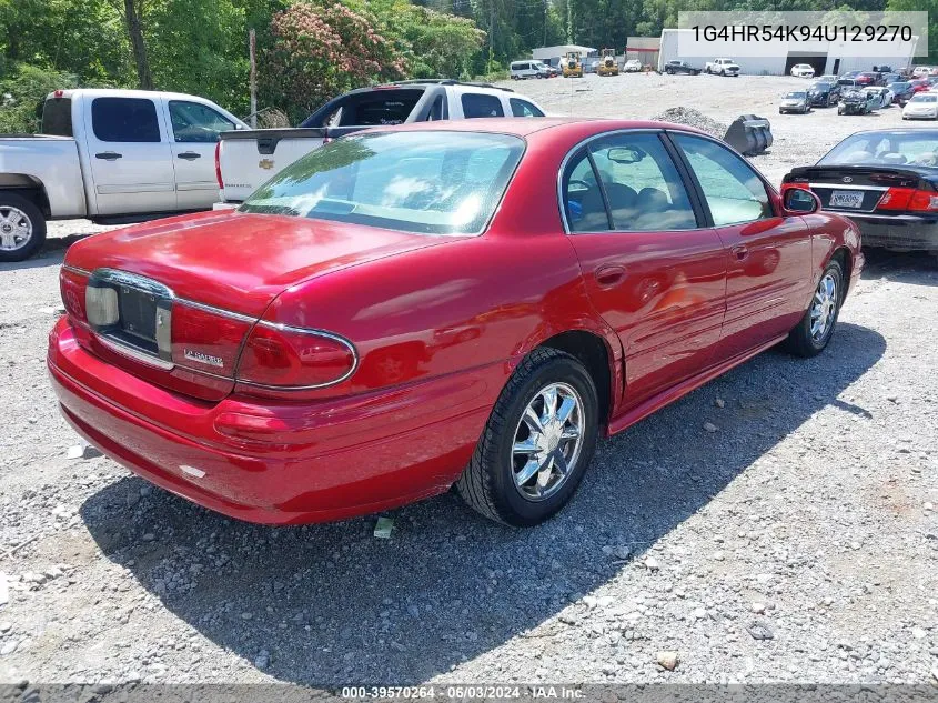 2004 Buick Lesabre Limited VIN: 1G4HR54K94U129270 Lot: 39570264