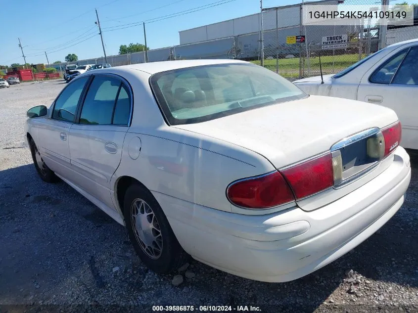 1G4HP54K544109149 2004 Buick Lesabre Custom