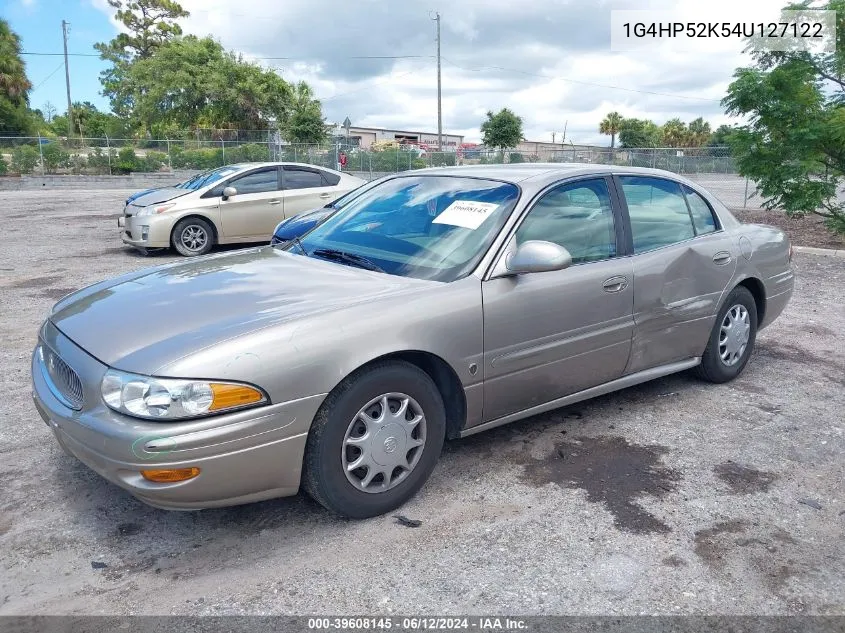 2004 Buick Lesabre Custom VIN: 1G4HP52K54U127122 Lot: 39608145