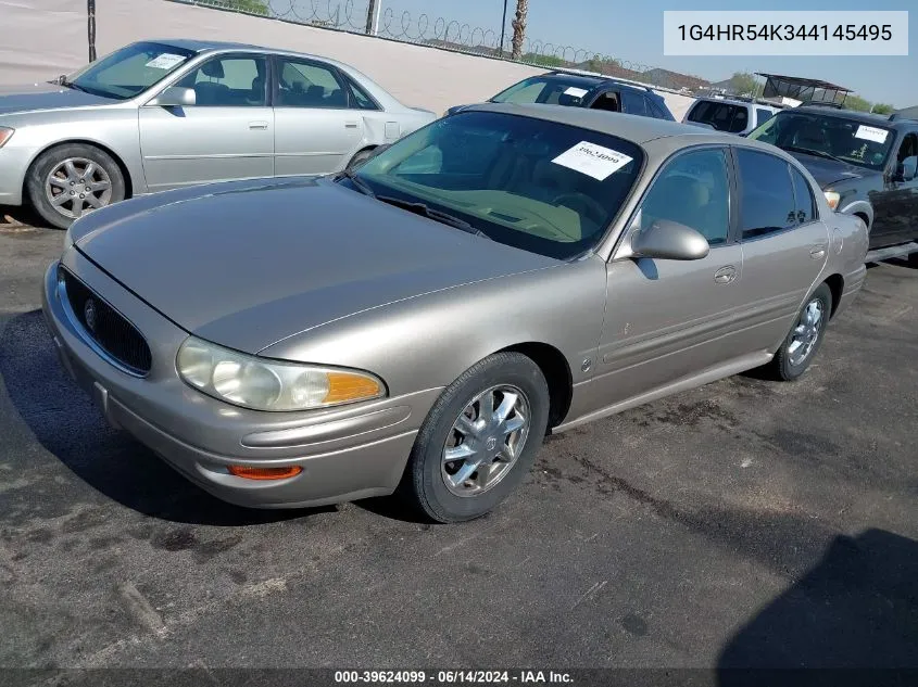 2004 Buick Lesabre Limited VIN: 1G4HR54K344145495 Lot: 39624099