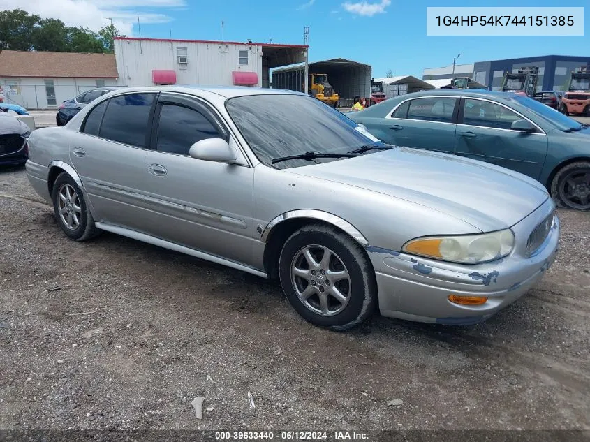 2004 Buick Lesabre Custom VIN: 1G4HP54K744151385 Lot: 39633440