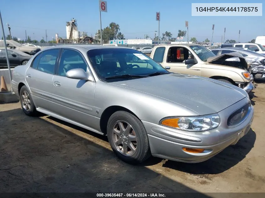 2004 Buick Lesabre Custom VIN: 1G4HP54K444178575 Lot: 39635467