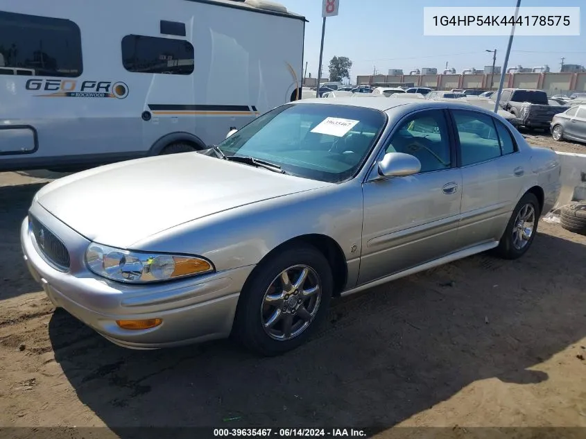 2004 Buick Lesabre Custom VIN: 1G4HP54K444178575 Lot: 39635467