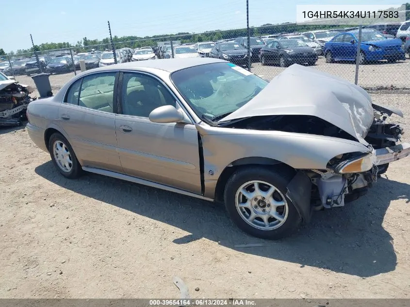 1G4HR54K34U117583 2004 Buick Lesabre Limited