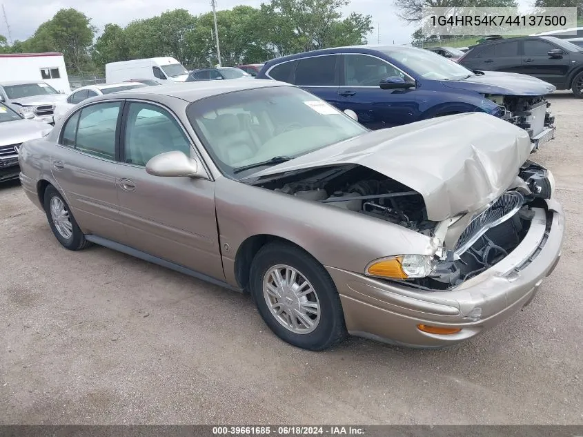 2004 Buick Lesabre Limited VIN: 1G4HR54K744137500 Lot: 39661685