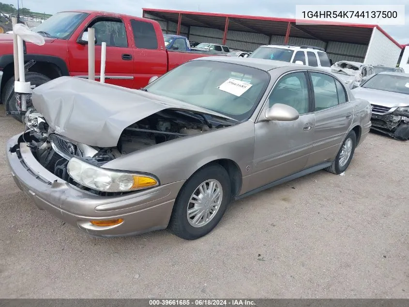 2004 Buick Lesabre Limited VIN: 1G4HR54K744137500 Lot: 39661685