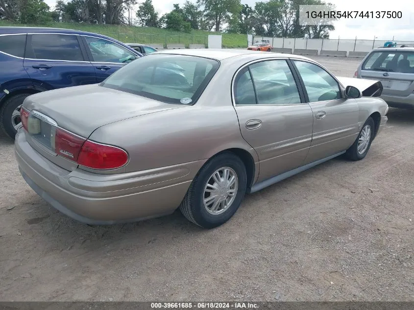 2004 Buick Lesabre Limited VIN: 1G4HR54K744137500 Lot: 39661685