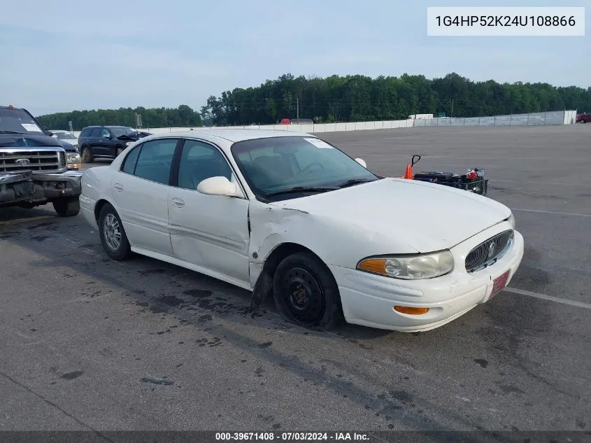 2004 Buick Lesabre Custom VIN: 1G4HP52K24U108866 Lot: 39671408