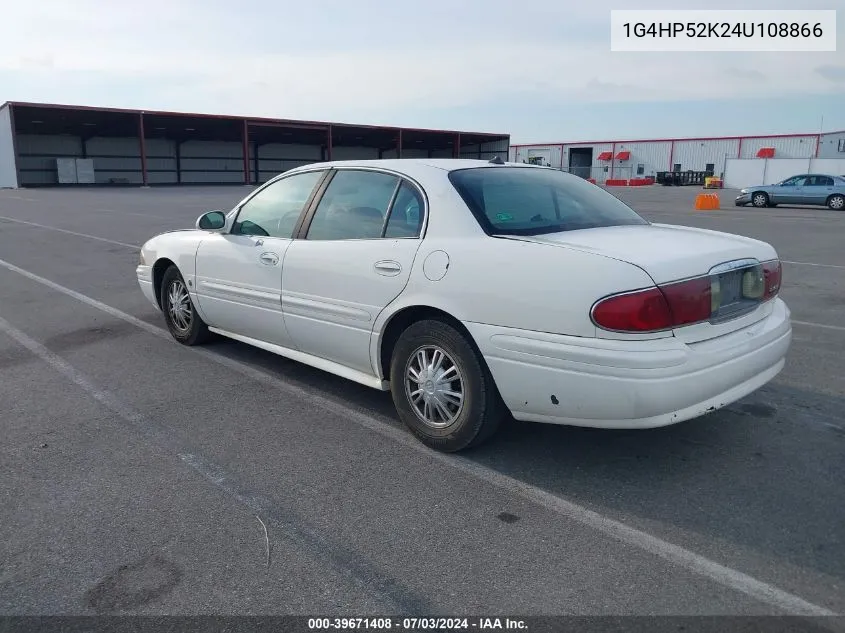 2004 Buick Lesabre Custom VIN: 1G4HP52K24U108866 Lot: 39671408