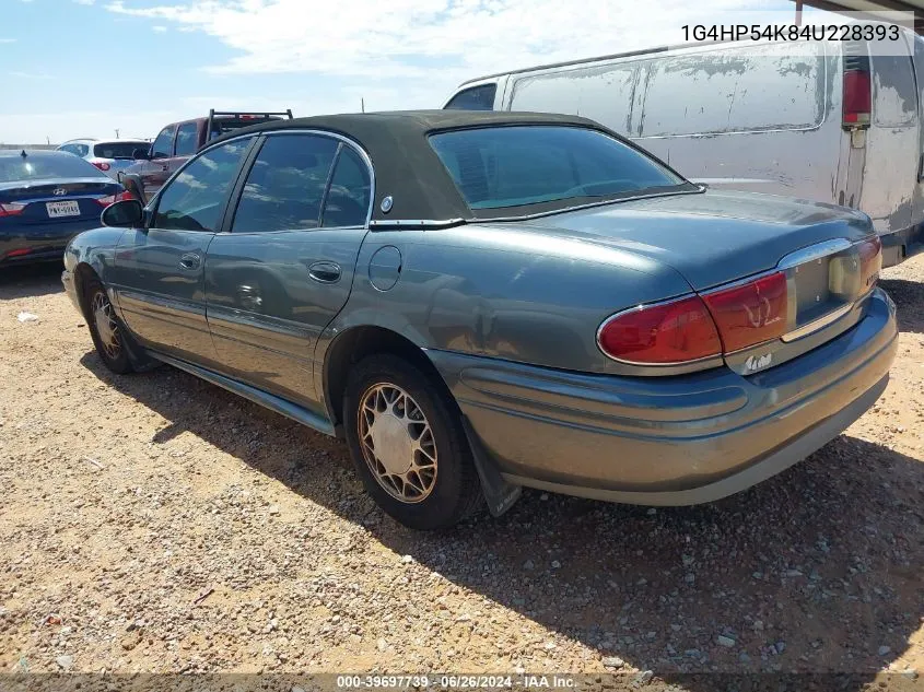 2004 Buick Lesabre Custom VIN: 1G4HP54K84U228393 Lot: 39697739