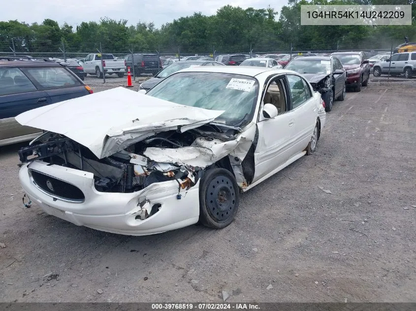 2004 Buick Lesabre Limited VIN: 1G4HR54K14U242209 Lot: 39768519