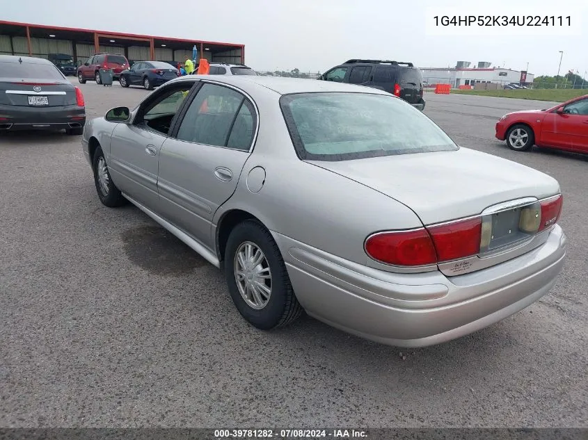 1G4HP52K34U224111 2004 Buick Lesabre Custom