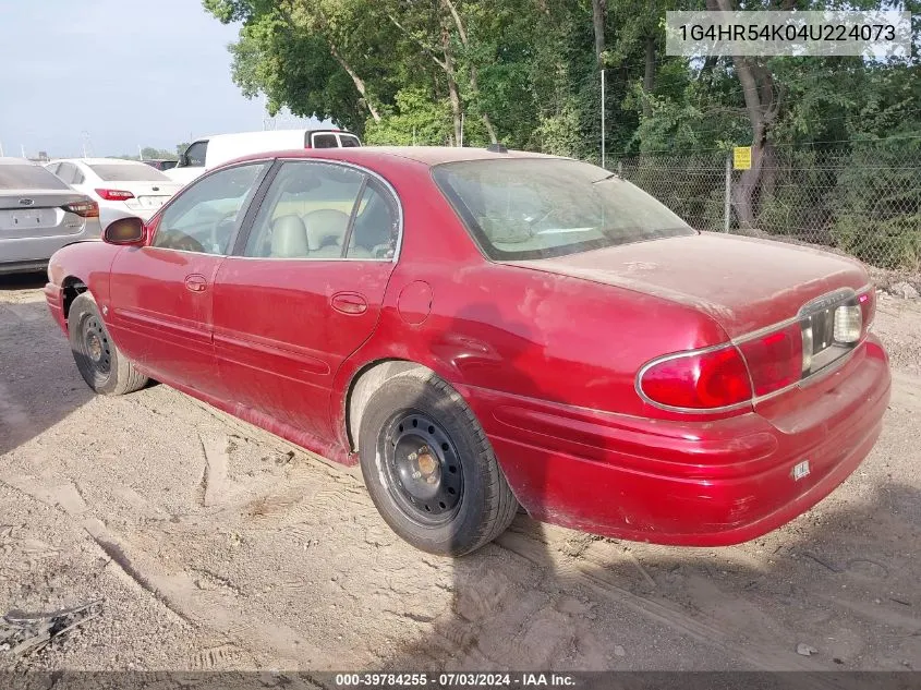 2004 Buick Lesabre Limited VIN: 1G4HR54K04U224073 Lot: 39784255