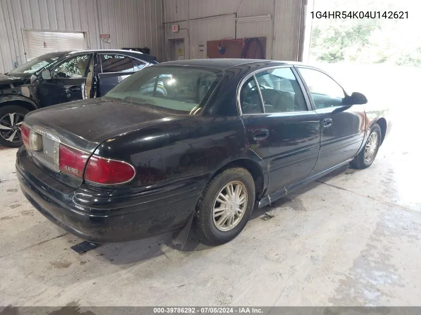 2004 Buick Lesabre Limited VIN: 1G4HR54K04U142621 Lot: 39786292