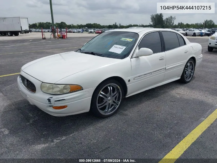 1G4HP54K444107215 2004 Buick Lesabre Custom