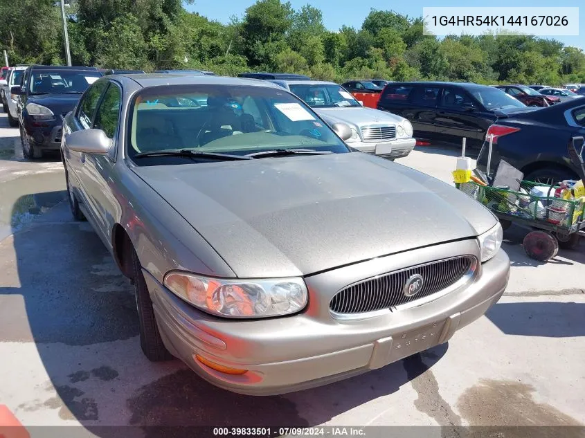 2004 Buick Lesabre Limited VIN: 1G4HR54K144167026 Lot: 39833501