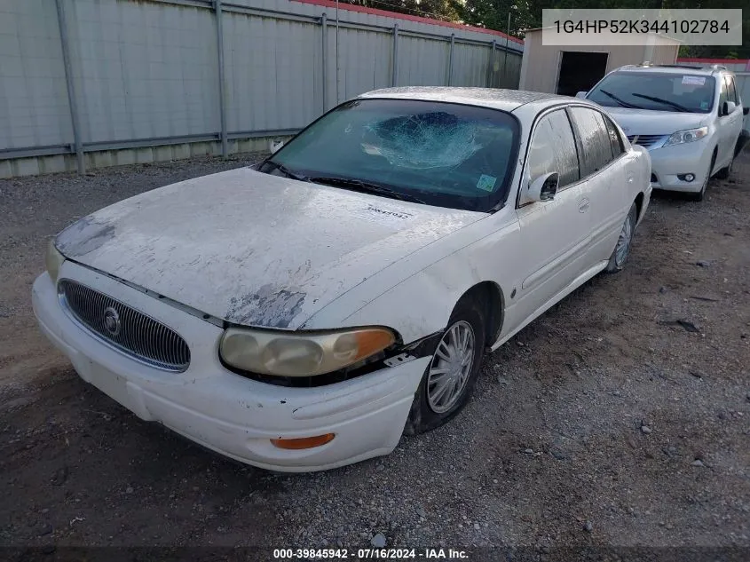 2004 Buick Lesabre Custom VIN: 1G4HP52K344102784 Lot: 39845942