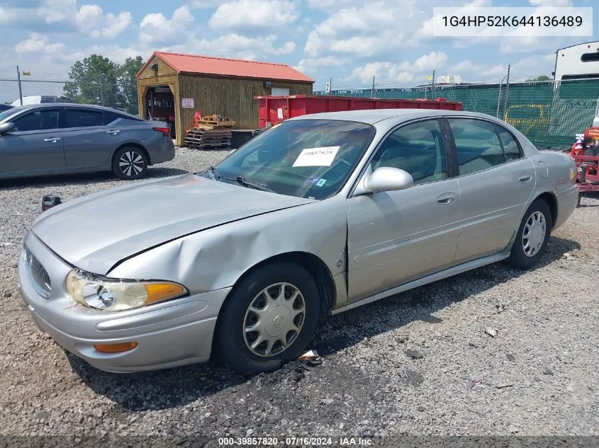 1G4HP52K644136489 2004 Buick Lesabre Custom