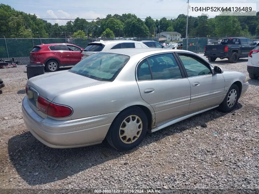 1G4HP52K644136489 2004 Buick Lesabre Custom