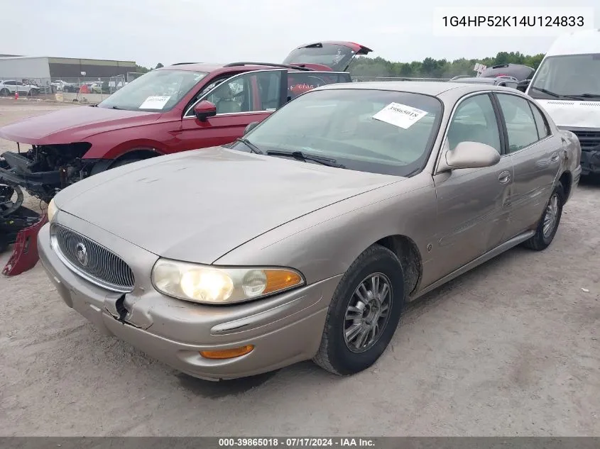 2004 Buick Lesabre Custom VIN: 1G4HP52K14U124833 Lot: 39865018