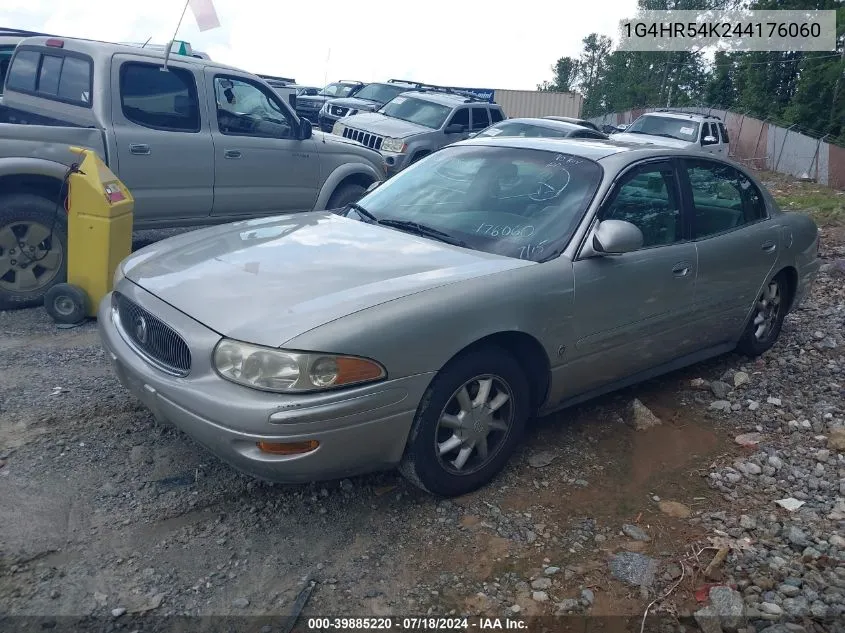 2004 Buick Lesabre Limited VIN: 1G4HR54K244176060 Lot: 39885220